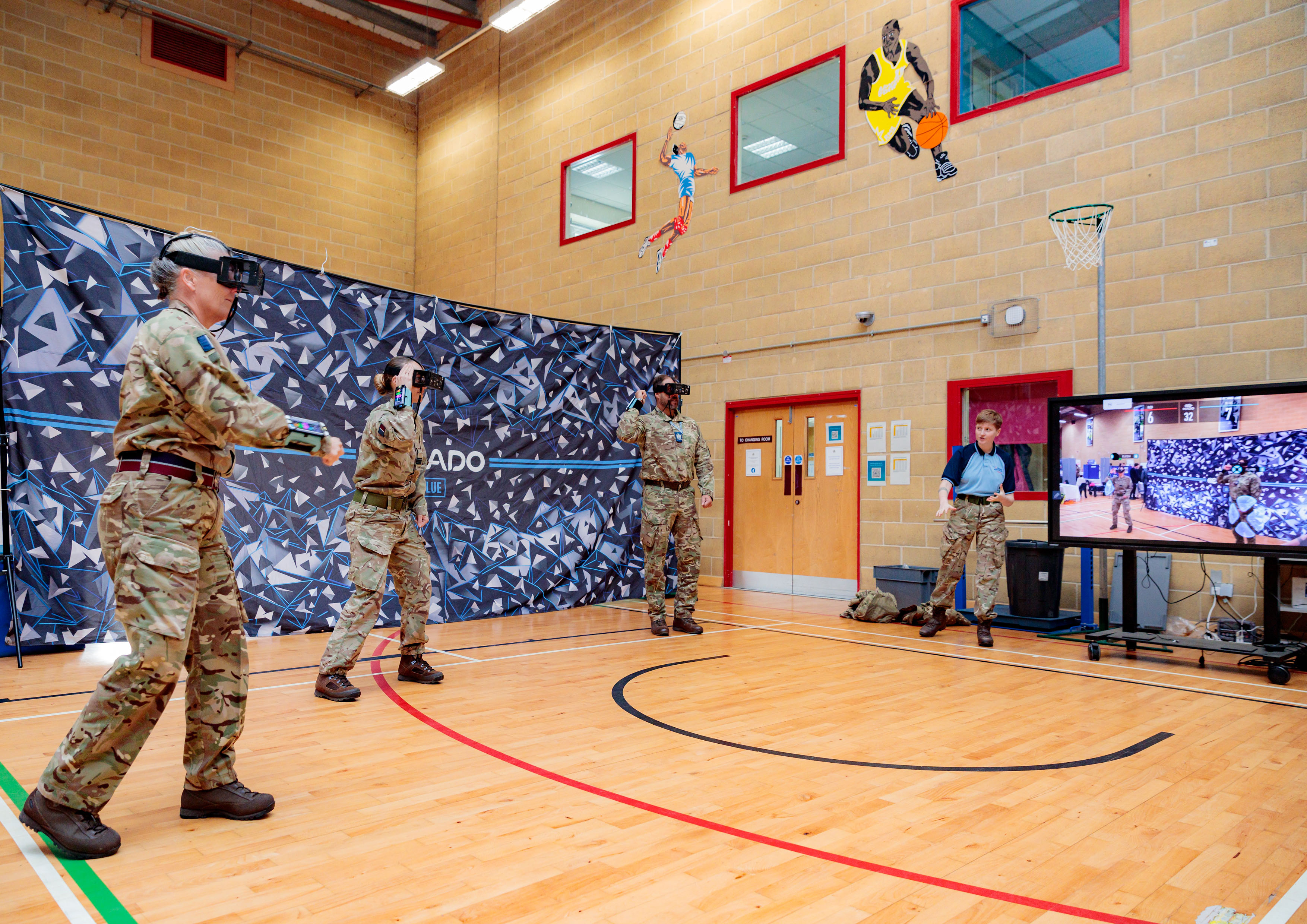 On 29th November, personnel from our Physical Education Flight held a packed day of stalls, motivational talks, and finishing with the annual Santa Run!